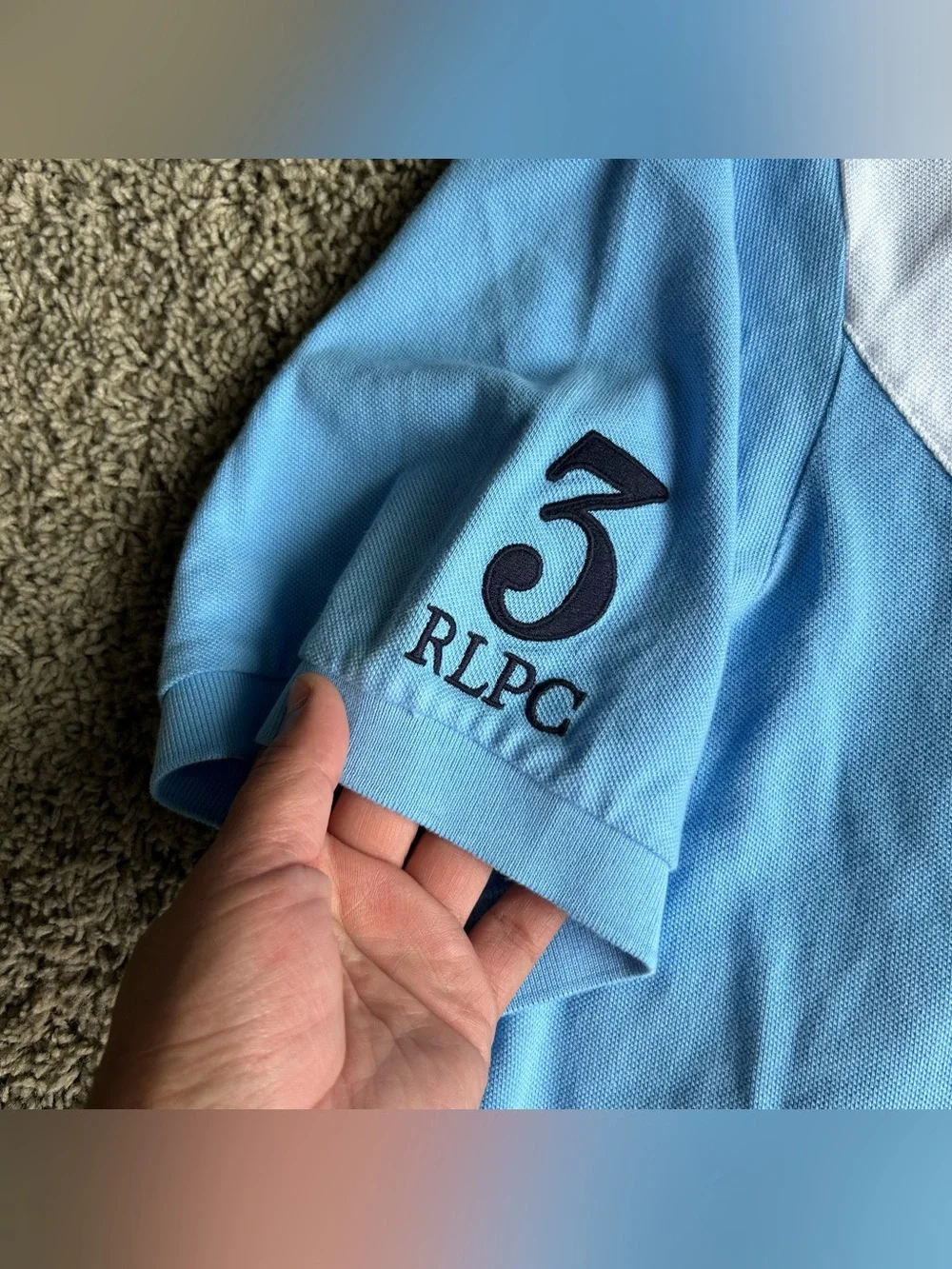 NWT Polo Ralph Lauren Shirt Mens 4XL TALL Blue Imperial Summer Classic Big Pony